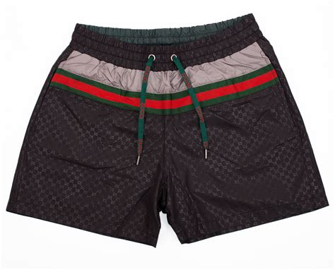 black gucci swim shorts|gucci swim shorts men's.